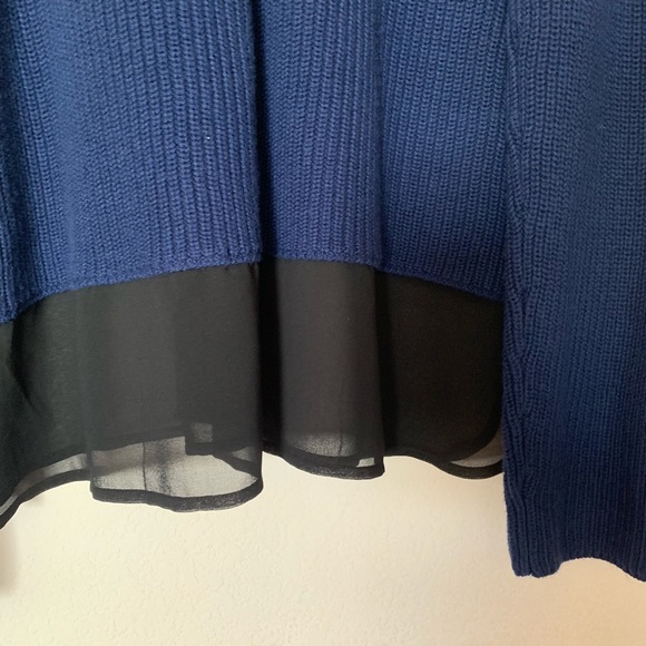 Banana republic sheer panel pullover - Picture 5 of 8